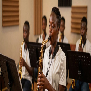 KWS Students in Music Class